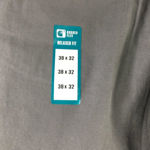 Carhartt Pants Mens 38x32 Rugged Flex Relaxed Fit Canvas Work Chino BN2291 NEW - Picture 5 of 7